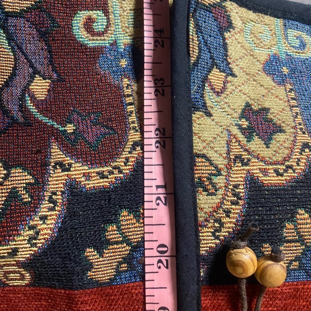 Flashback Tapestry Statement embroidered Jacket 1XL - Picture 12 of 13